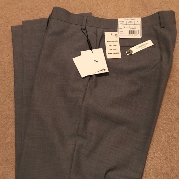 Calvin Klein Slim fit dress pants - Picture 2 of 4